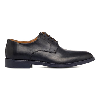 Stringate derby blu navy in pelle da uomo Primopiano, Uomo, SKU m121000596, Immagine 0